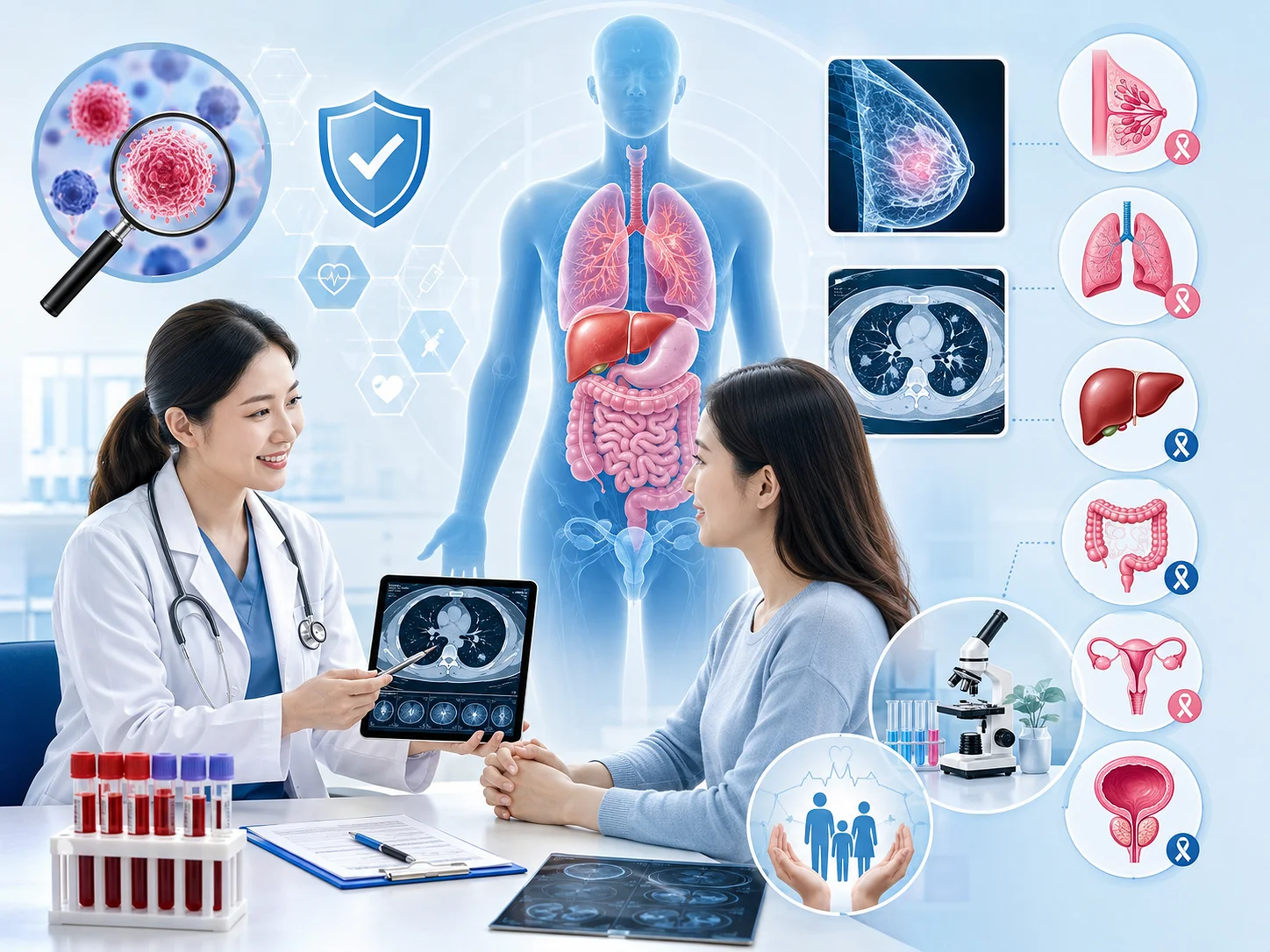 Tầm soát ung thư: Phát hiện sớm, nâng cao cơ hội điều trị